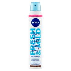 Nivea Fresh & Mild Dry šampon za temnejši ton las, 200 ml