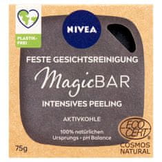 Nivea Magic Bar Globinsko čistilno piling milo za obraz, 75 g