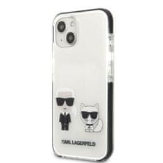 Karl Lagerfeld iphone 13 6,1" hardcase bel/white karl&choupette