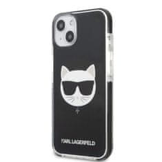 Karl Lagerfeld iphone 13 mini 5,4" trdi ovitek črni/črni choupette head