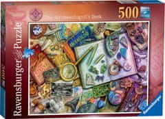 Ravensburger Puzzle Arheološka miza 500 kosov