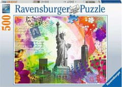 Ravensburger Puzzle razglednice iz New Yorka 500 kosov