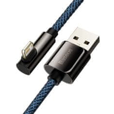 BASEUS Kotni kabel USB na Lightning Baseus Legend Series, 2,4 A, 2 m (modri)