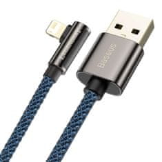 BASEUS Kotni kabel USB na Lightning Baseus Legend Series, 2,4 A, 2 m (modri)