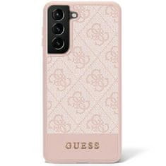 Guess s23 ultra s918 ovitek roza/pink hard case 4g stripe collection