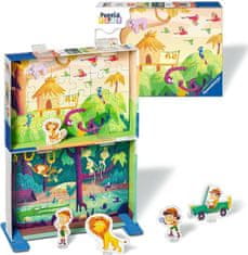 Ravensburger Puzzle&Play: Jungle Adventure 2x24 kosov