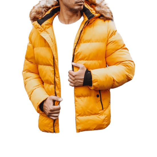 Dstreet Moška prešita zimska jakna INNUIT rumena tx4162