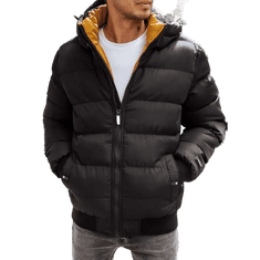 Dstreet Moška jakna zimska prešita TREVOR črna tx4214 S