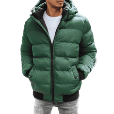 Dstreet Moška jakna zimska prešita TREVOR zelena tx4215 S