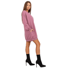 RELEVANCE Ženski pulover z okroglim izrezom AUDE roza RV-BL-8310.60_391511 Univerzalni