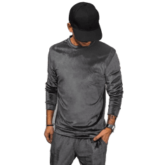 Dstreet LANCE siv moški pulover bx5533 M