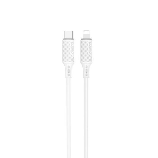 DUDAO usb tip c - lightning kabel za polnjenje in prenos podatkov 20w pd 1m bel (l6s_1m)