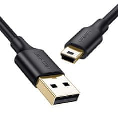 Ugreen kabel usb - mini usb 480 mbps 3 m črn (us132 10386)