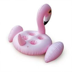 Northix Napihljivo držalo za skodelice, Flamingo - 4 skodelice 