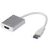 Northix Adapter USB 3.0 v HDMI - srebrn 