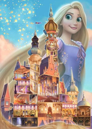 Ravensburger Puzzle Disney Castle Collection Locika 1000 kosov