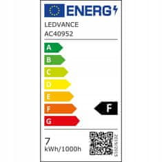 Osram 10x črna LED žarnica 6,9W = 80W 575lm 4000K Nevtralno bela 36° 