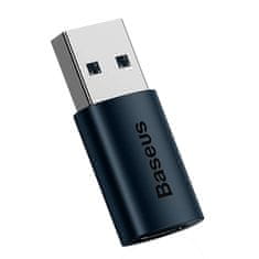 BASEUS Baseus Ingenuity OTG adapter USB 3.1 na USB-C tipa C Modra
