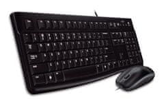 Logitech Komplet Desktop MK120, žični, USB, ZDA