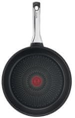 Tefal Tefal Excellence G26907 Vsestranska ponva, 30 cm, črna, z nezlepkom, odporna na praske, primerna za vse vrste štedilnikov