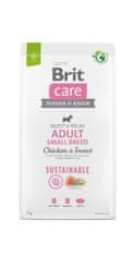 Brit BRIT Care Dog Sustainable Adult Small Breed Chicken &amp; Insect - suha hrana za pse - 7 kg