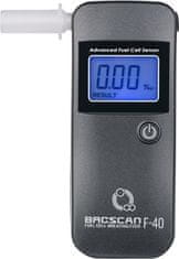 slomart Bacscan f-40 alkoholni tester 0 - 4 % sive barve