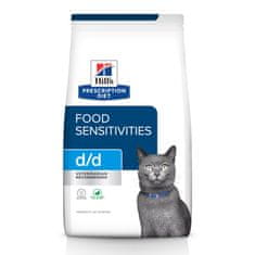 Hill's HILL'S PRESCRIPTION DIET Feline d/d Suha hrana za mačke Raca, grah 1,5 kg