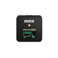 Rode RØDE Wireless GO II - brezžični mikrofon s sistemom za prenos zvoka, dolžina baterije do 7 ur, doseg 200 m