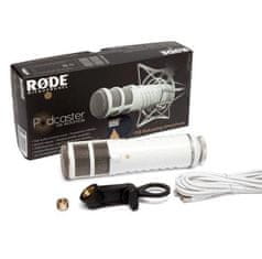 Rode Mikrofon RØDE Podcaster Grey - dinamični mikrofon za nastope, USB napajanje, kardioidna usmerjenost, 48 kHz sample rate