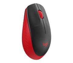 Logitech Logitech M190 brezžična optična miška, ambid ekstral, 1000 DPI, črna, dolga življenjska doba baterije 18 mesecev