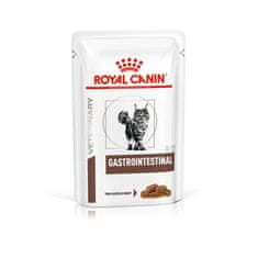 Royal Canin Royal Canin Gastrointestinal mokra hrana za mačke s kosi v omaki, perutnina in svinjina, 12 x 85 g