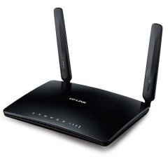 TP-Link TP-Link 300 Mbps Brezžični N 4G LTE Usmerjevalnik - Računalniško omrežje, hitrost do 300 Mbit/s, črna barva, zmogljive funkcije varnosti in upravljanja.