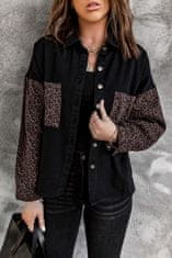 OMG! ženska jakna iz jeansa Gra črna S