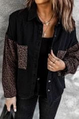 OMG! ženska jakna iz jeansa Gra črna S