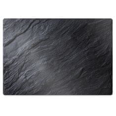Decormat Podloga za stol Črni marmor 100x70 cm 