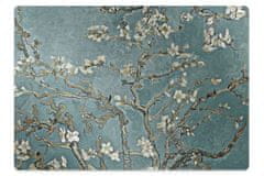 Decormat Podloga za pisarniški stol Češnjev cvet 140x100 cm 