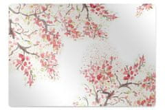 Decormat Podloga za stol Češnjevi cvetovi 100x70 cm 