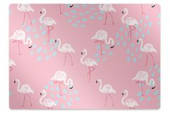 Decormat Podloga za stol Flamingos 120x90 cm 