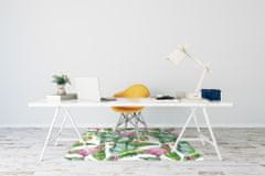 Decormat Podloga za stol Listi in flaminge 100x70 cm 