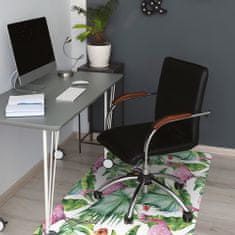 Decormat Podloga za stol Listi in flaminge 100x70 cm 