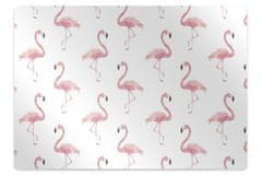 Decormat Podloga za pisarniški stol Flamingos 120x90 cm 