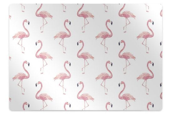 Decormat Podloga za pisarniški stol Flamingos
