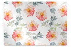 Decormat Zaščitna podloga za stol Pomladne rože 100x70 cm 