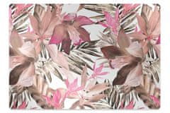 Decormat Zaščitna podloga za stol Pastel flowers 100x70 cm 