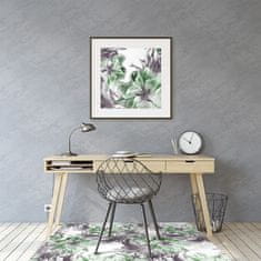 Decormat Podloga za stol parket Čarobno cvetje 100x70 cm 