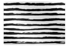 Decormat Podloga za stol Zebra pattern 120x90 cm 