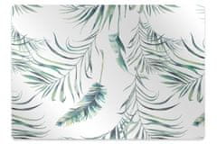 Decormat Podloga za stol Leaves like feathers 100x70 cm 