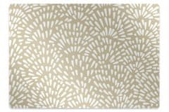 Decormat Podloga za stol Beige tears boho 100x70 cm 