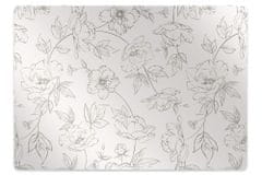 Decormat Podloga za stol Sketched flowers 120x90 cm 
