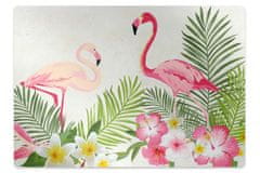 Decormat Podloga za stol Two flamingos 140x100 cm 